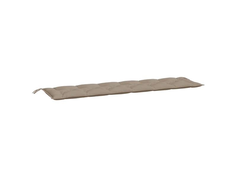  Coussin de banc de jardin, coussin d'assise taupe 200x50x7 cm tissu oxford cf52836  - Conforama A