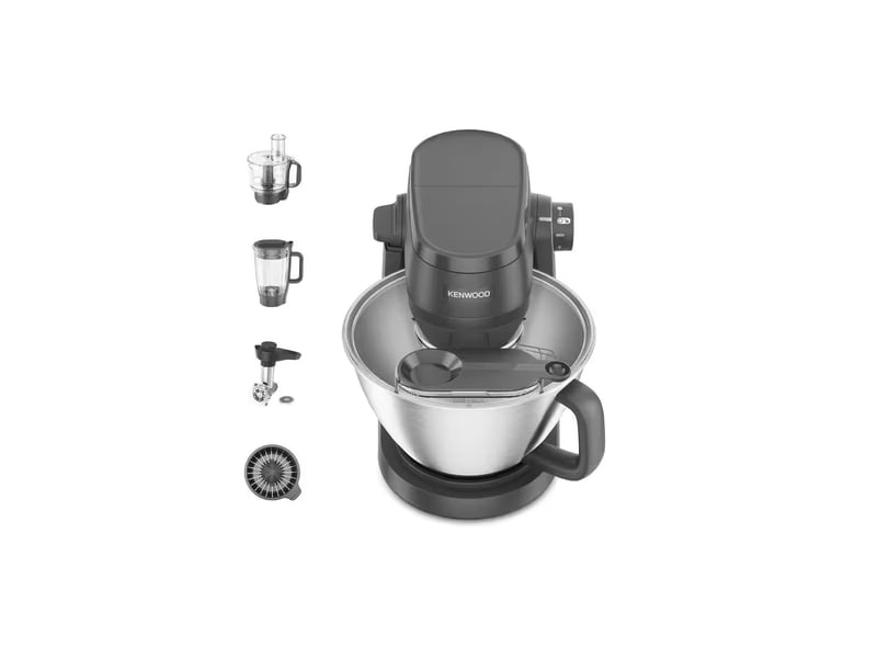  Kenwood - robot multifonctions 4.3l 1000w gris  khc30070gy - multitasker compact KHC30070GY - Conforama B