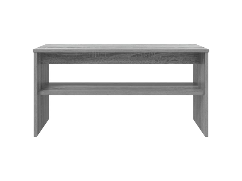  Meuble tv - banc tv - meuble de rangement 80 x 35 x 40 cm gris sonoma bois d'ingénierie  - Conforama E