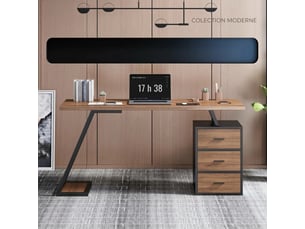Bureau enfant 138.5 cm coloris noir