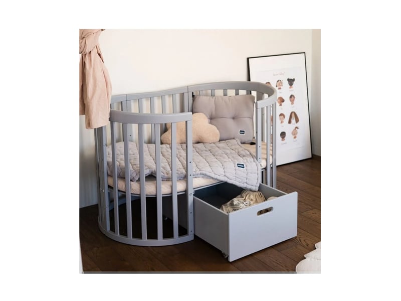  Tiroir pour commode à langer - gris waldin DRAWER-G - Conforama B