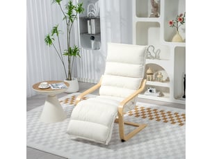 Fauteuil fixe  PANGIVO Velours beige