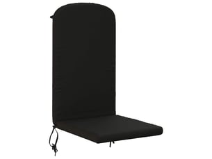 Coussin de transat ensoleillé, coussin pour bain de soleil gemert 100 % polyester noir cf56041