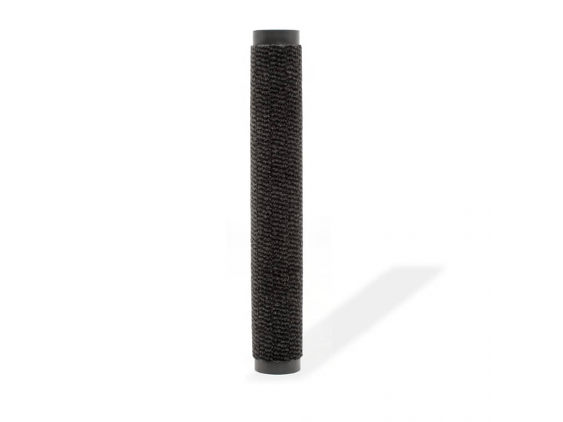  Tapis d'entrée rectangulaire à nœuds 40x60 cm noir - comfortxl 132703 - Conforama A