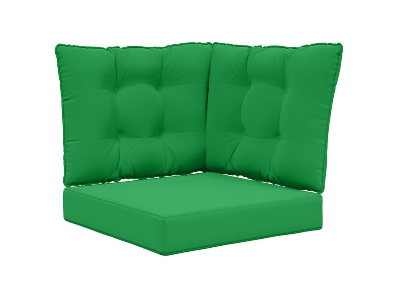  Coussin de canapé d'extérieur, coussin de chaise polyester vert 50,5 x 50,5 cm cf54184  - Conforama A