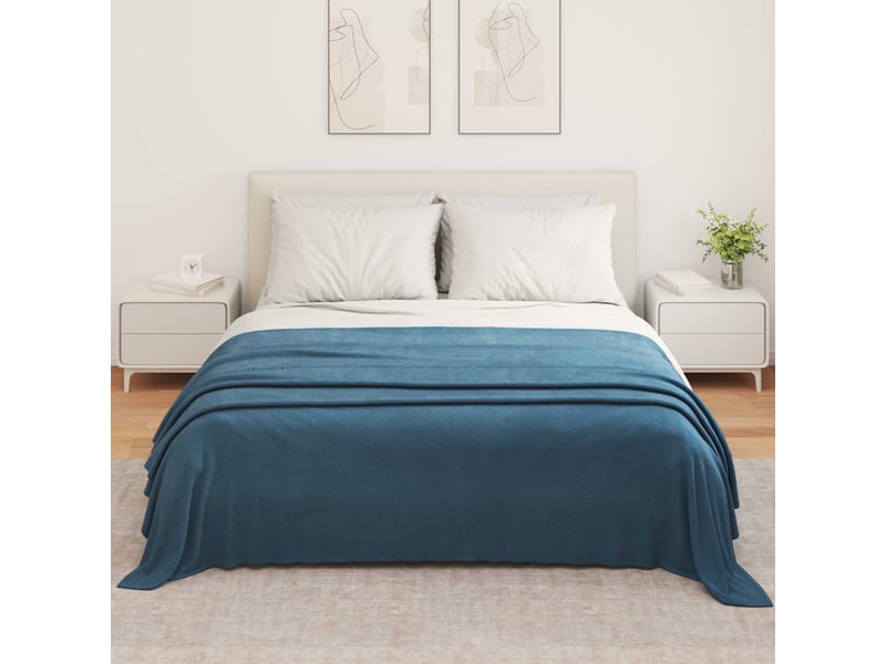  Couverture jetée de canapé 6 pcs bleu marine 350x270 cm 8.09 kg  - Conforama C