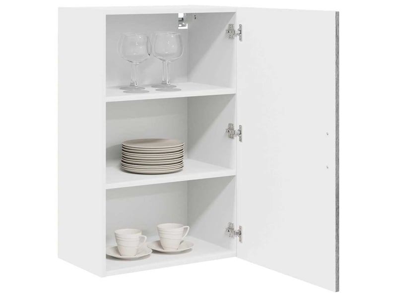  Meuble mural de cuisine | armoire de cuisine gris sonoma 50x31x80cm  - Conforama C