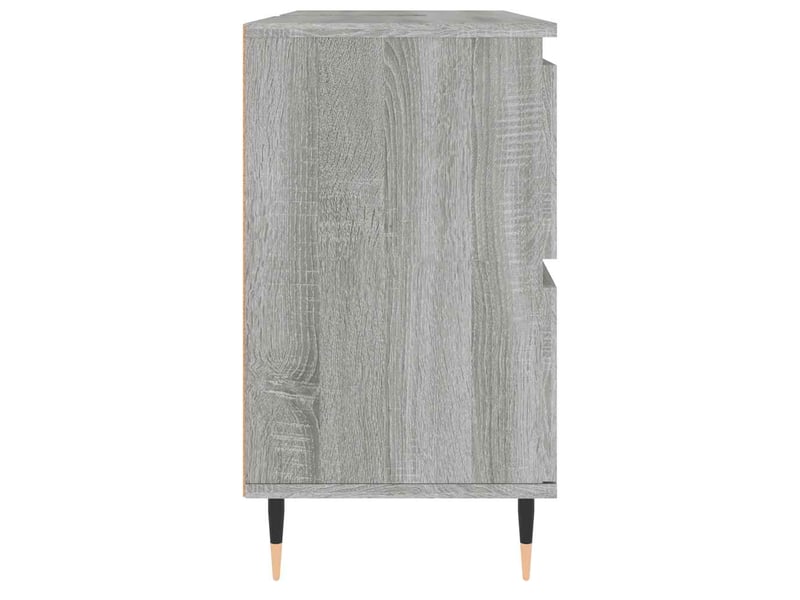  Armoire salle de bain, cabinet de salle de bain sonoma gris 80x33x60 cm bois d'ingénierie cf65215  - Conforama E