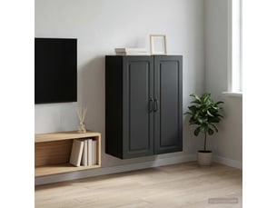Armoire     <strong></strong> <strong></strong> coloris noir largeur 66 cm