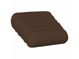 Lot de 6 coussins avec oreiller, coussins décoratifs heerlen marron tissu cf50720