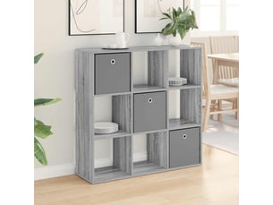 Buffet - bahut - meuble de rangement gris sonoma 102 x 31 x 99,5 cm