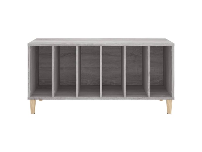  Armoire à disques, armoire de rangement sonoma gris 100x38x48 cm bois d'ingénierie shl5067  - Conforama E