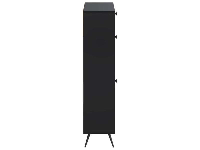  Meuble à chaussures, armoire à chaussures breda 78x24x103 cm bois d'ingénierie shl8193  - Conforama E