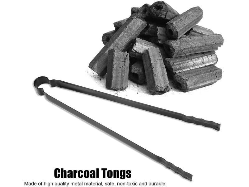  Pince a charbon de bbq,barbe charbon de bois,pince charbon encens,pince cheminée,pinces,pinces à charbon pour barbe,pinces à charbon No Commercial reference - Conforama D