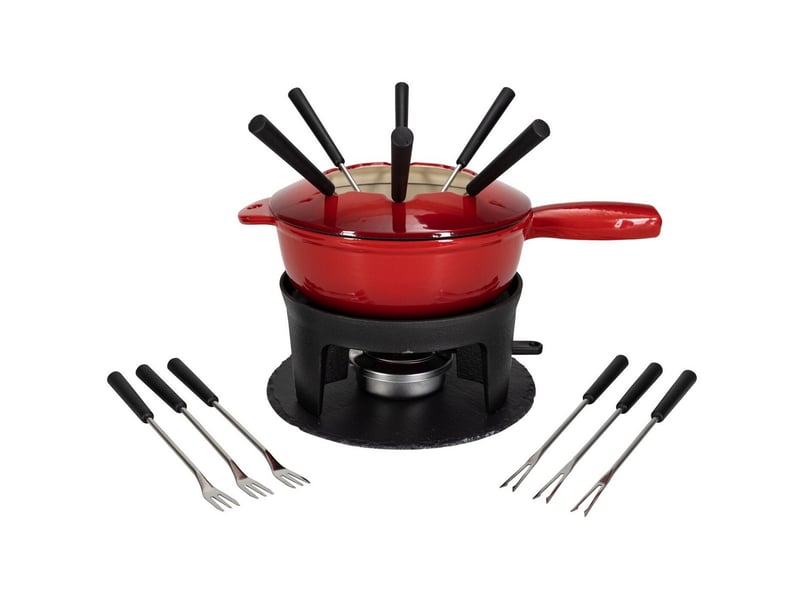  Nouvel - service à fondue 6 fourchettes rouge  404433 - two in one 404433 - Conforama A