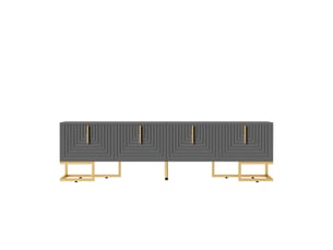 Meuble tv coloris gris 170 cm <strong>OXEZA</strong>  <strong></strong>