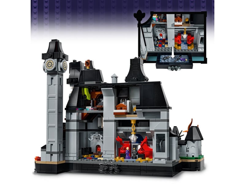  Lego mercredi 76788 nevermore académie gothique set de construction avec micro-figurines 76788 - Conforama C