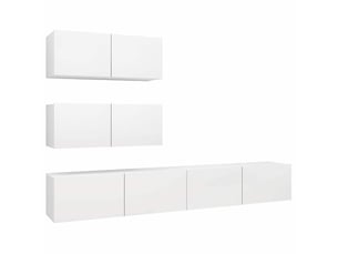 Meuble tv coloris blanc  <strong></strong>  <strong></strong>