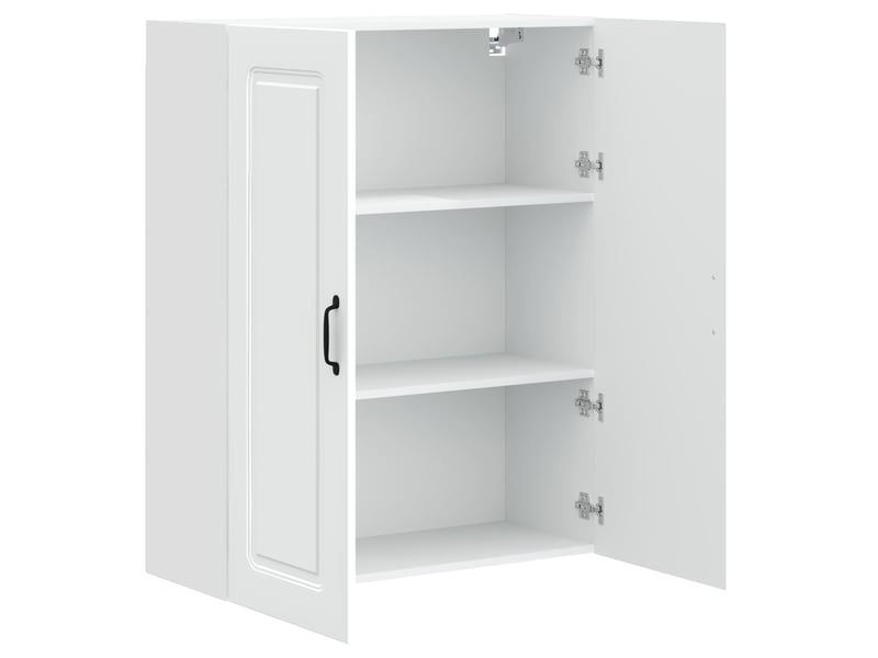 Meuble mural de cuisine | armoire de cuisine blanc 80x31x100cm shl2244 - Conforama E