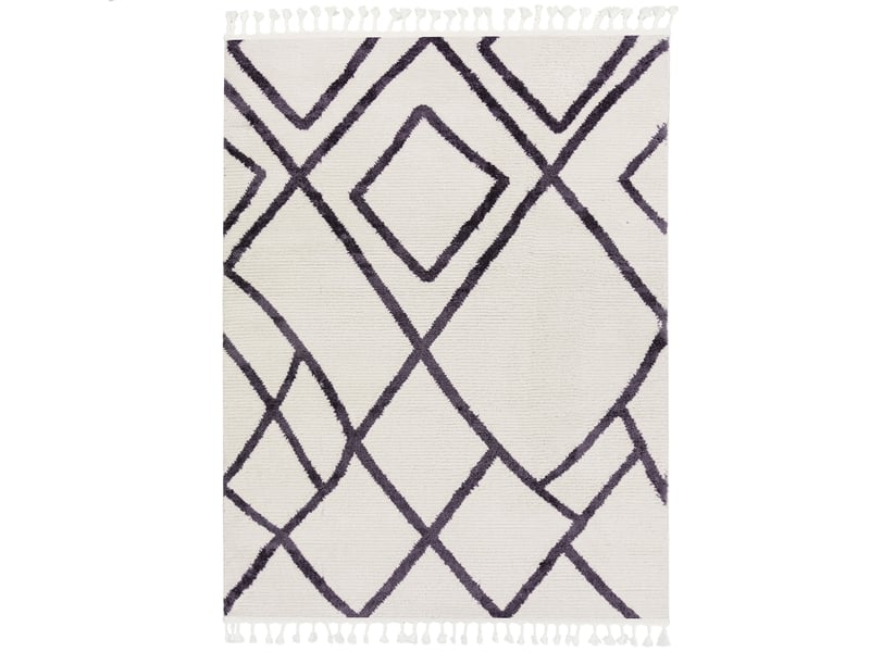 Ouarain - tapis berbère oran 160 x 230 cm Z-BERBER160230500IVORY - Conforama A