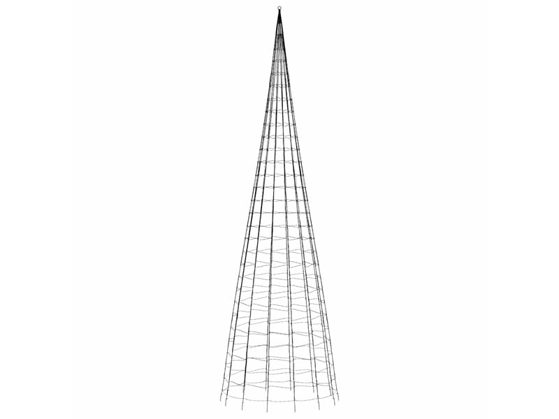Sapin de noël - arbre de noël à led 3000 led bleu 800 cm - Conforama E