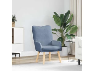 Fauteuil fixe <strong></strong> <strong></strong> Polyester bleu