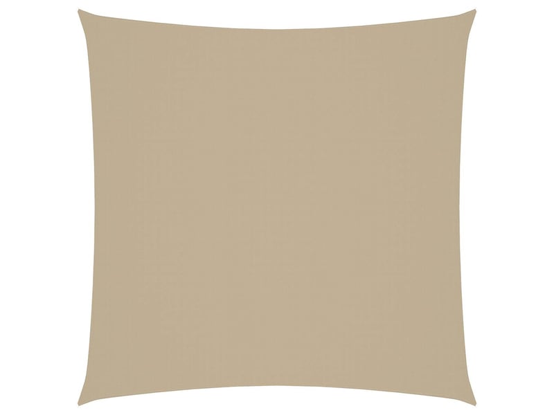  Voile de parasol - voile d'ombrage tissu oxford carré 7x7 m beige  - Conforama A