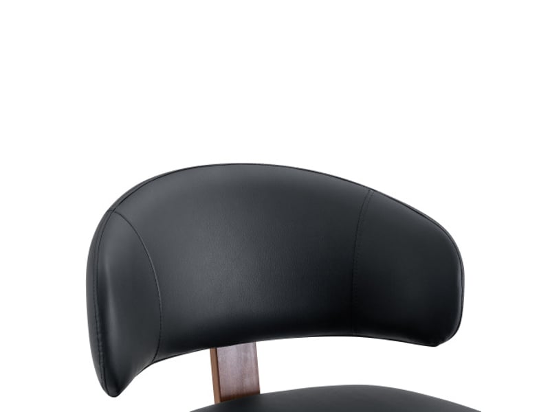  Chaise pivotante moderne à cadre métallique - siège rembourré, confort 360°, idéal bureau et salon  - Conforama D