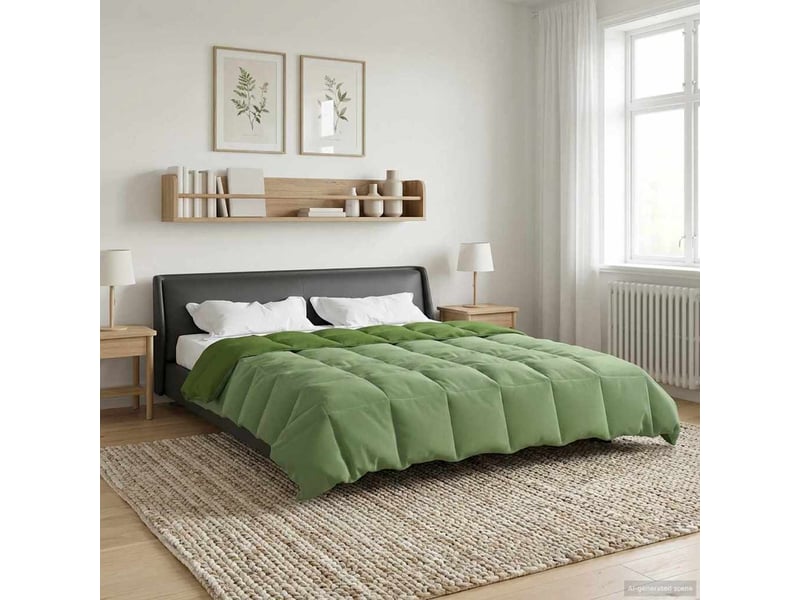 Duvet d'hiver - couette 240 x 260 cm hiver - couette microfibre (100% polyester) - Conforama D
