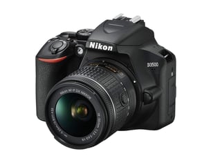 Appareil photo reflex nikon d3500 noir+ objectif nikkor af-p dx 18-55 mm f3.5-5.6 vr