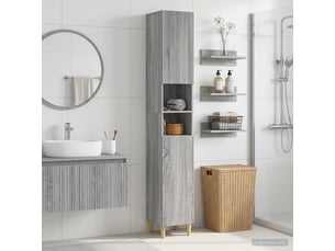 Colonne de salle de bain avec étagère ouverte arnhem shl4503