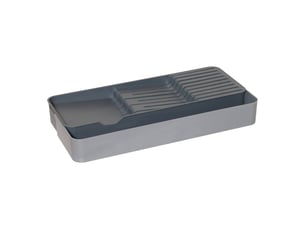 Range-couteaux extensible pour tiroir neo gris
