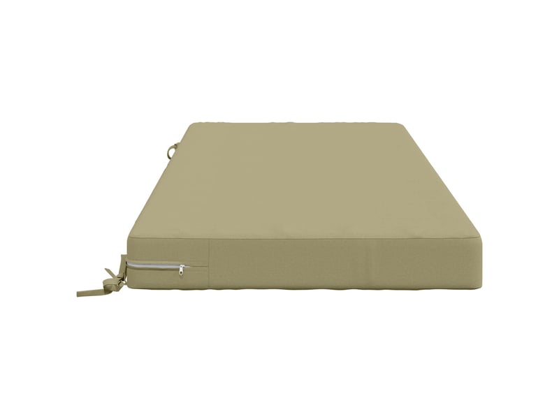  Coussin d'assise, coussin pour chaisecanapé soest 100 % polyester vert clair cf51518  - Conforama D