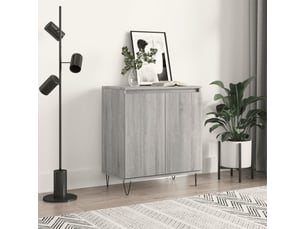 Buffet - bahut - meuble de rangement sonoma gris 60x35x70 cm bois d'ingénierie