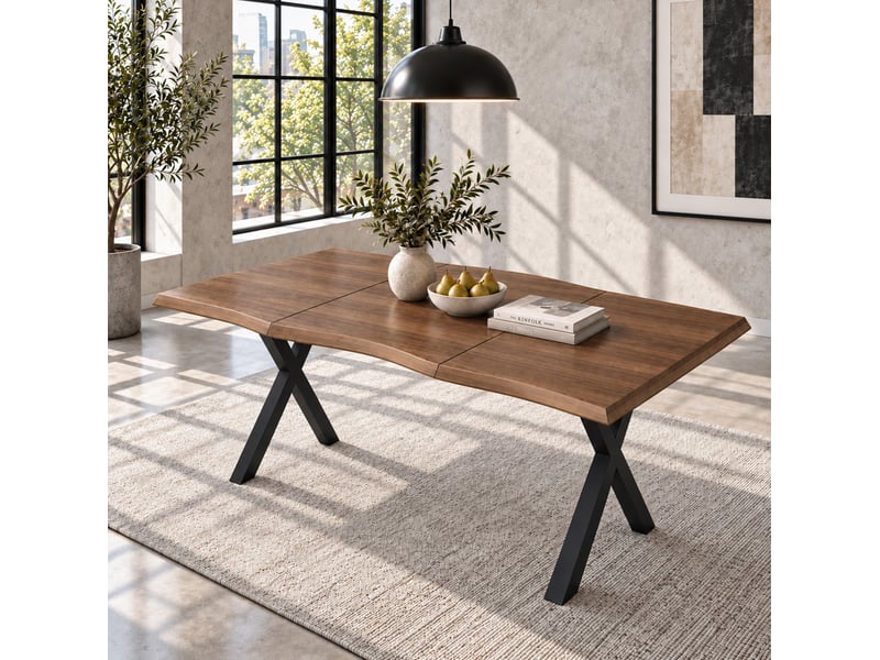 Table à manger 160x78 cm 4 à 6 personnes evryae - Conforama C