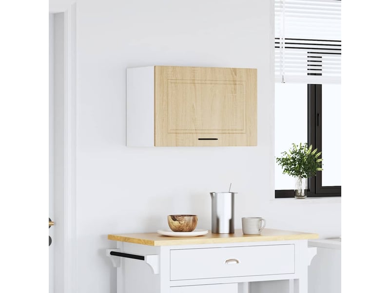  Armoire murale de cuisine porto chêne sonoma bois d'ingénierie shl7112  - Conforama C