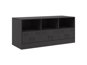 Meuble tv coloris noir 99 cm <strong></strong>  <strong></strong>