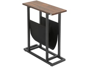 Table basse rectangulaire coloris bicolore <strong>WISHDOR</strong> <strong></strong> - 19 cmx49 cm