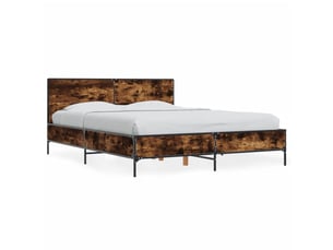 Lit 2 places 120x200cm    coloris marron