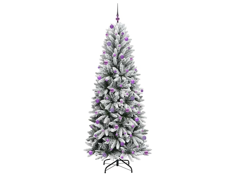  Sapin de noël artificiel, arbre de noël blanc 240 cm shl6561  - Conforama D