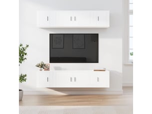 Meuble tv coloris blanc  <strong></strong>  <strong></strong>