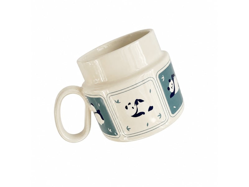  Mug en céramique, motif panda, 400 ml  - Conforama A