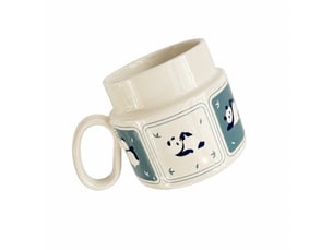 Mug en céramique, motif panda, 400 ml