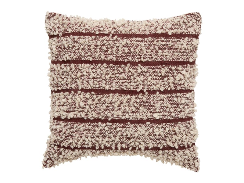  Coussin beryl carré 45x45cm marron BERYL - Conforama A
