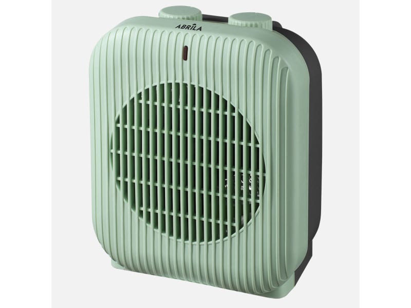  Chauffage soufflant ABRILA Brooker 2000 W blanc et noir, 2 puissances, 3 fonctions, thermostat réglable et sécurité surchauffe 281222006 - Conforama A