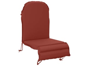 Coussin de transat ensoleillé, coussin pour bain de soleil gemert 100 % polyester rouge cf56049