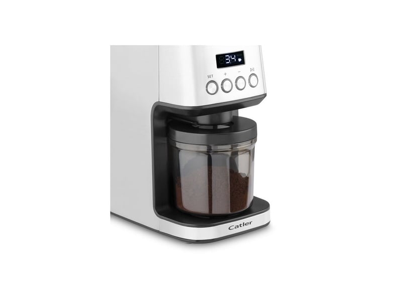  Moulin a cafe electrique 31 reglages lcd bac 250 g inox CAT8590669322459 - Conforama D