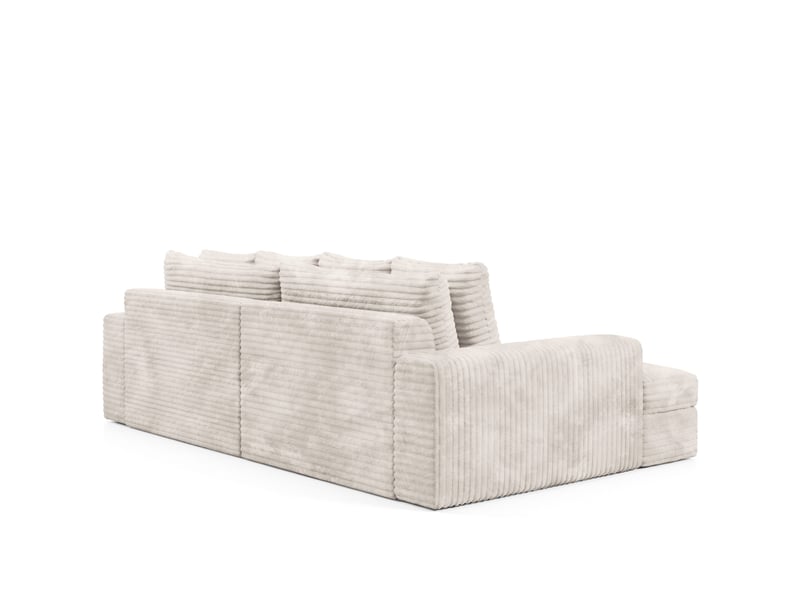  Canapé caldo tilia à confort élevé couleur : tilia blanc  - Conforama D