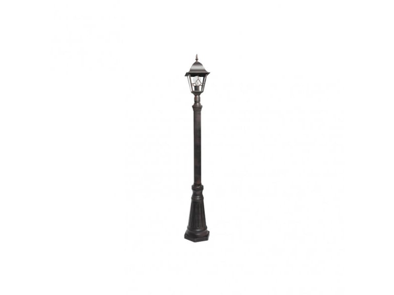  Lampadaire extérieur fabrilamp bootes 1 x e27 marron ip44 145-220 x 18 x 18 cm 149341002 - Conforama C