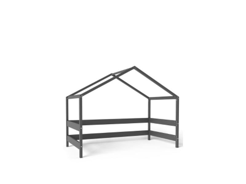  Yappyhytte playhouse - structure cabane 160x80 cm - anthracite 4754010388066 - Conforama A